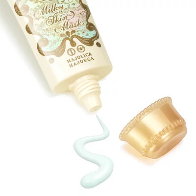 Shiseido Majolica Majorca Milky Skin Mask (Skincare + Makeup) เมคอัพเบสที่ช่วยปรับสภาพผิวกระจ่างใสเปล่งปลั่ง เนียนเรียบ สม่ำเสมอ