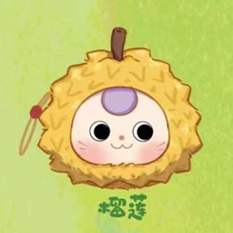 ของแท้💯 Baby Three Fruit V.4 ตุ๊กตาพวงกุญแจ ยกกล่อง 8P