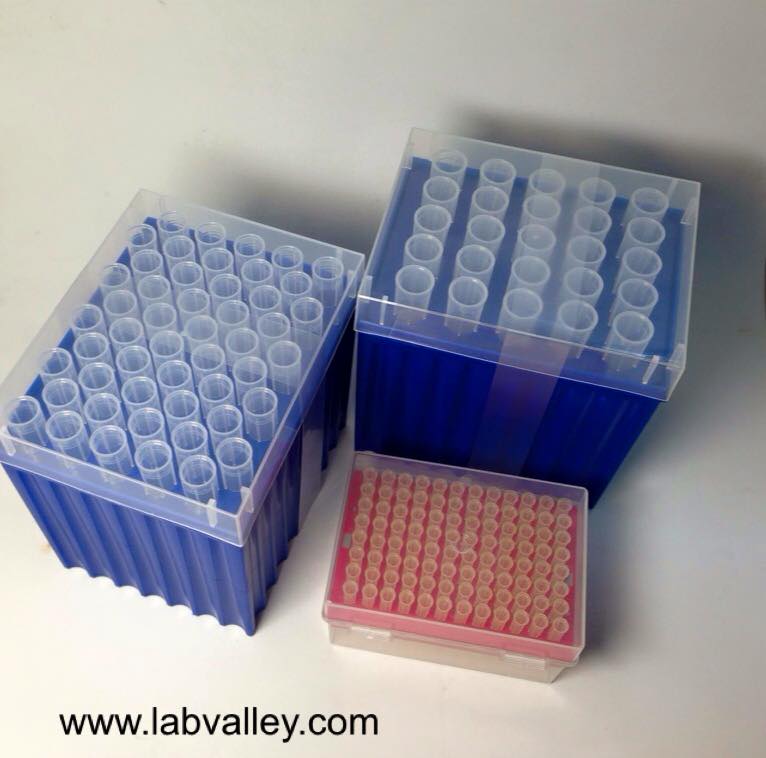 กล่องใส่ทิปปิเปต Pipette tip box แล็ป วัลเล่ย์ สารเคมี เครื่องแก้ว