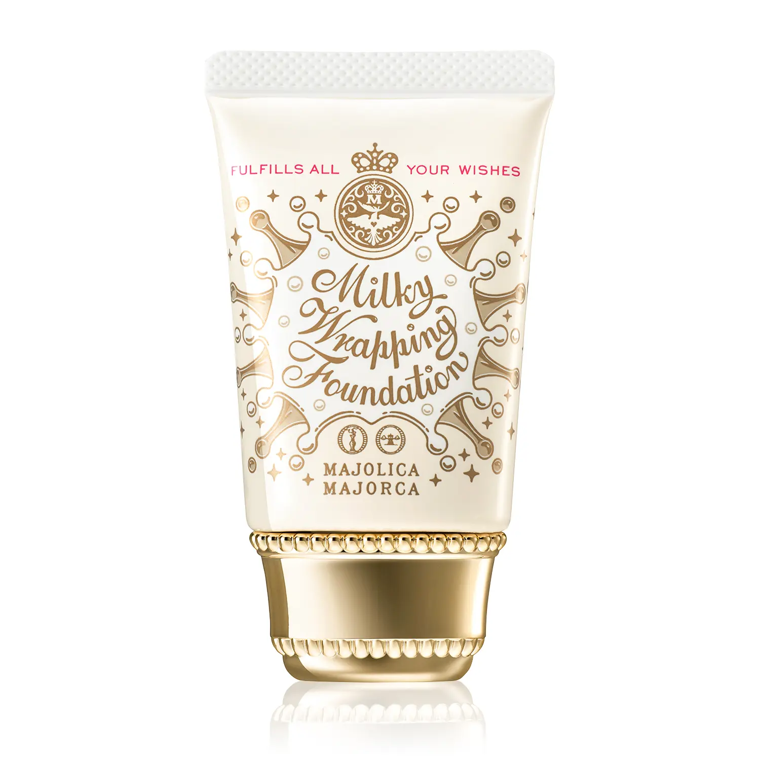 MAJOLICA MAJORCA Milky Wrapping Foundation 30g SPF 30 PA +++ ใหม่!!!รองพื้นเนื้อนม ครีมเนียนแน่น คงความสดใสมันวาวไม่เลือนหายง่าย ติดทนนาน