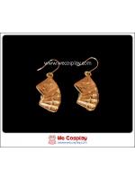ต่างหูโลลิต้า ลายไพ่ สีทอง Lolita Earrings