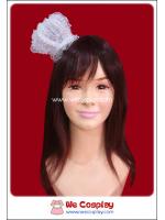 ที่คาดผมมงกุฎมุกสีขาว Pearl Crown Lolita Headband