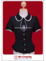 เสื้อ Blouse คิวตี้อลิซ สีดำ (Black Cutey Alice Lolita Blouse)
