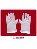 ถุงมือสั้น สีขาว White Short Gloves