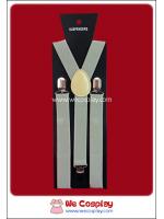 สายเอี๊ยมแบบเรียบ สีเขียวอ่อน