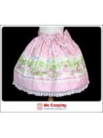 กระโปรงโกธิคโลลิต้า ลิตเติ้ลเกิร์ลแอนด์เบิร์ด Little Girl & Bird Gothic Lolita Skirt