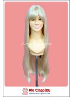 วิกผมคอสเพลย์ ยาวตรง สีบลอนด์ทองซีด Blonde Cosplay Wig