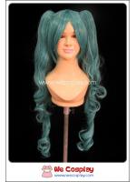 วิกผมมิคุ โวคาลอยด์ แบบลอน Hatsune Miku Vocaloid Cosplay Wig