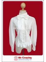 เสื้อ blouse โลลิต้า สีขาว Tatsueri Lolita Blouse