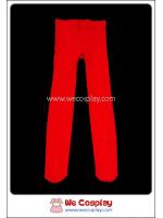 ถุงน่องแบบเต็มตัว 80 denier เนื้อไนล่อน สีแดง