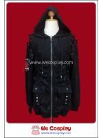 เสื้อแจ๊คเก็ตพังค์ สีดำ Punk Jacket