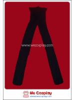 ถุงน่องลายข้าวหลามตัด สีดำ