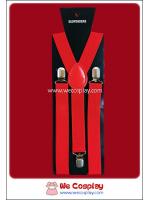 สายเอี๊ยมสีแดงสด