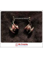 ต่างหูโกธิคโลลิต้า ถ้วยชา สีทองแดง Teacup Gothic Lolita Earrings