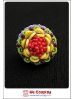 แหวนโลลิต้า เค้กบลูเบอรี่ หน้าผลไม้ Lolita Ring