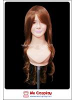 วิกผมคอสเพลย์ ลอนอ่อน สีน้ำตาลทอง Gold Brown Cosplay Wig