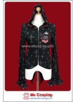 เสื้อคาร์ดิแกนพังค์ มินิซิปอัพ Punk Mini Zip Up Cardigan