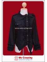 เสื้อเชิ้ตพังค์แบล็คโรบิน สีดำ (Black Robin Punk Shirt)