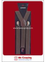 สายเอี๊ยมสีน้ำตาลช็อคโกแลต