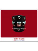 แหวนพังค์ หนังตอกหมุดเหลี่ยม Punk Ring