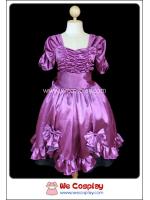 เดรสสวีทมาเจนต้าโลลิต้า สีม่วง Sweet Magenta Lolita Dress
