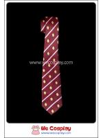 เนคไทนักเรียนญี่ปุ่น ลายริ้วสีแดง School Necktie