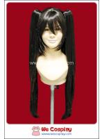 วิกผมคอสเพลย์ ทรงทวินเทล สีน้ำตาล มีหน้าม้า Brown Twintails Cosplay Wig