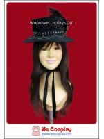 หมวกพังค์ ไลน์สโตนสคัล Line Stone Skull Punk Hat