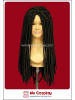 วิกผมเดรดล็อคส์ สีดำ Black Dreadlocks Wig