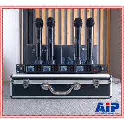 MICROTECH MT-444B ไมค์ลอยมือถือ 4ด้าม จูนความถี่ ไมโครโฟนไร้สาย คลื่นความถี่ UHF MT 444 ไมโครเทค MT 444B MT444B เอไอ-ไพศาล