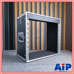 สีดำ RACK BL-10 สีดำ เปลือยหน้า-หลัง ลึก11นิ้ว แร็คใส่เครื่องเสียง COMPACT ไม่มีฝาปิด คอมแพ็ค BL 10 BL10 เอไอ-ไพศาล