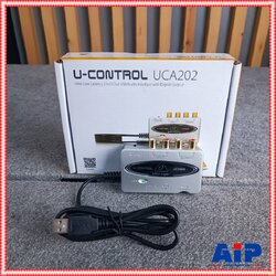 BEHRINGER UCA-202 USB Audio Interface ออดิโออินเตอร์เฟส ความละเอียด 24-bit/192kHz พร้อมปรีไมค์ 2 Input / 2 Output UCA 202 UCA202 เอไอ-ไพศาล +++