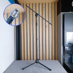 ขาตั้งไมค์บูม NTS ST-100 ขาตั้งไมโครโฟน ขาตั้งไมคบูม ST 100 ST 100 ใช้ได้กับไมคทุกประเภท เอไอ-ไพศาล