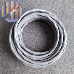 ขด10เมตร สายลำโพงCANARE 2S9F 14AWG สีเทา สายลำโพง2คอร์ ขนาด14awg ทองแดงแท้ Canare Speaker Cable 2S9F เอไอ-ไพศาล