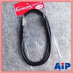 J049สาย P.TR-STออกmic mono 1.5Mดำ DYNACOM สายปลั๊กtr-st-ปลั๊กไมค์mono J 049 J-049 สายสัญญาณสำเร็จรูป สายP.TR-ST-P.MIC MONO 1.5เมตร เอไอ-ไพศาล
