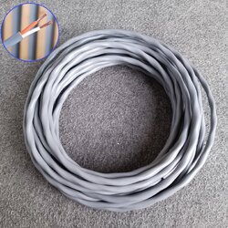 ขด10เมตร สายลำโพงCANARE 2S7F 16AWG สีเทา สายลำโพง2คอร์ ขนาด16awg ทองแดงแท้ Canare Speaker Cable 2S7F เอไอ-ไพศาล