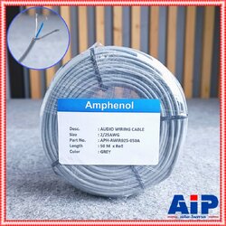 ขด50เมตร Amphenol APH-AWIR025 3.2mm สายสเตอริโอ สายสัญญาณ สาย stereo สเตอริโอ AWIR 025 เอไอ-ไพศาล