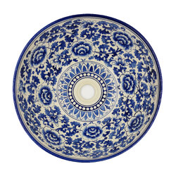 CSP-361RSA อ่างล้างหน้า อ่างล้างมือเซรามิคเขียนลาย