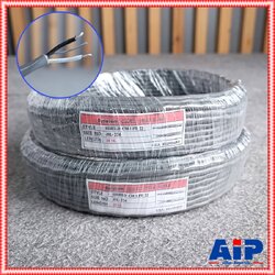 1ขด (มี2ความยาวให้เลือก) DYNACOM JSL-224 สายชีลด์ST 4mmเกลียวสีเทา ขด10/20เมตร สายชีลด์คู่ JSL 224 JSL224 สายสัญญาณสเตอริโอ สายชีลด์สเตอริโอแบบคู่ เอไอ-ไพศาล