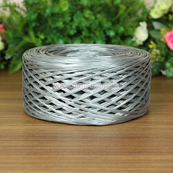 เชือกฟางสีเทา ชนิดเส้นลวด