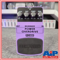 BEHRINGER PO300 เอฟเฟคกีต้าร์ Power Overdrive PO 300 PO-300 เอฟเฟค กีต้าร์ effect guitar +++