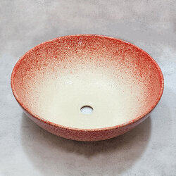 Ceramikplus No.CST-206RMB อ่างล้างหน้าเซรามิคแบบลอย อ่างล้างมือเซรามิกแบบวางบนเคาน์เตอร์ อ่างสปา (Ceramic Washbasin Sink)