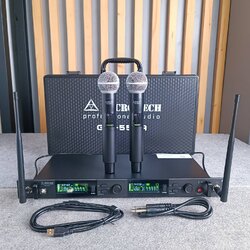 MICROTECH GM-555A ไมค์ลอยคู่ UHF MICRO TECH ไมค์โครโฟน ไมค์ลอย ไมโคร เทค GM 555A GM555A เอไอ-ไพศาล