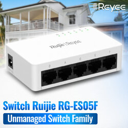 RUIJIE Reyee Unmanaged Switch รุ่น RG-ES05F