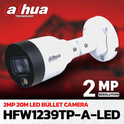 กล้องวงจรปิด Dahua DH-HFW-1239TP-A-LED
