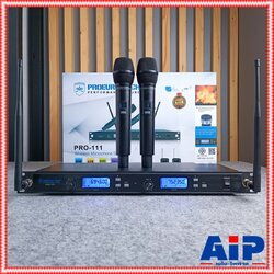 PROEUROTECH PRO111 ไมค์ลอยมือถือคู่UHF ไม่มีกระเป๋า ไมค์ลอยคู่ ไมค์คาราโอเกะ PRO EUROTECH PRO 111 แถม อุปกรณ์ย้ายเสา PRO-111 โปรยูโรเทค ยูโรเทค เอไอ-ไพศาล