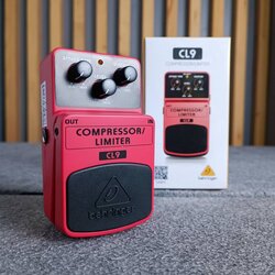 BEHRINGER CL-9 เอฟเฟคกีต้าร์ Compressor Limiter เอฟเฟ็คกีตาร์ที่ให้เสียง Compressor/Limiter Behringer เบริงเจอร์ CL9 CL 9 เอไอ-ไพศาล