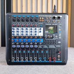 TADA AM-Q6P powermixer 350 watt EFX USB บลูทูส TA DA มิกเซอร์อนาล็อก AM Q6P ธาดา AMQ6P เอไอ-ไพศาล