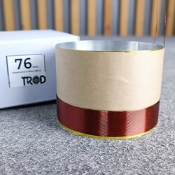 อลูมิเนียม วอยซ์ เบอร์76 อลูมิเนียม วอยซ์ทั่วไป วอยซ์เทียบเบอร์76 VOICE COIL วอยล์ ลำโพง ดอกลำโพง อะไหล่ลำโพง เอไอ-ไพศาล