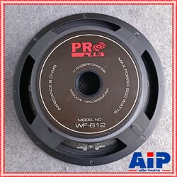 1ดอก PROPLUS WF612 ลำโพง12นิ้ว โครงปั้ม วอยล์2.5นิ้ว pro plus WF 612 ดอกลำโพง 12 นิ้ว WF-612 โปรพลัส ซับเบส12นิ้ว ลำโพง12นิ้ว เอไอ-ไพศาล